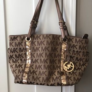 Michael Kors Sequined Tote